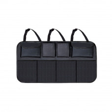Органайзер у багажник автомобіля, 870x480mm, 4 кишені+4 сітки, Black