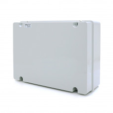 Коробка розподільна, СOURBI 245х190х90 з поворотною кришкою, IP65 (негорюча)
