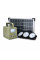 Портативний ліхтар BRAZZERS BRPF-CF42/18, Solar panel 18W, LiFePO4 - 42Wh, DC: 2x3.2V, USB:: 1x5V/2A, 3x6W Led лампи 1м, 3W вбудований ліхтар, BOX
