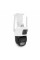 4+4Мп Wi-Fi/LAN відеокамера з двома об'єктивами вулична SD/картка PP-IPC34D4MP20 PTZ 2.8mm ICSee