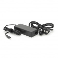 Блок живлення MERLION для ноутбука DELL 90W штекер Type-C, довжина 0,9м + кабель живлення