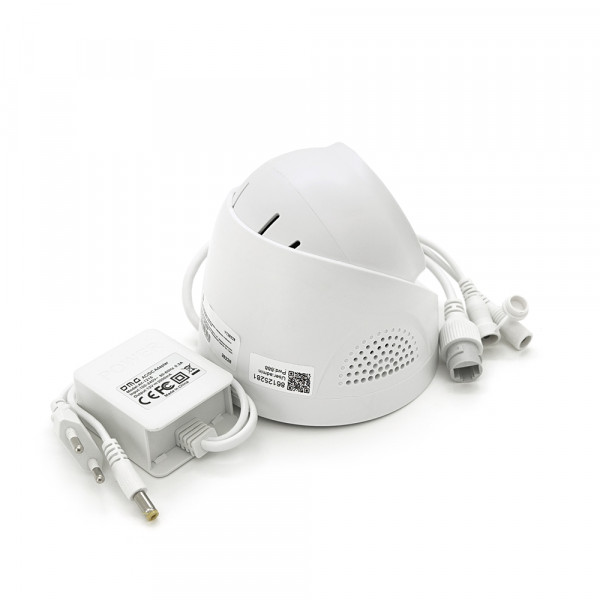 2MП Wi-Fi Купольна вулична/внутр камера з мікрофоном та SD/карта YOSO YO-IPC56D2MP20 2.8mm V380