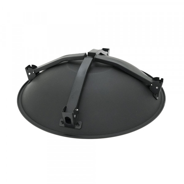 Гриль вугільний круглий, 55х28 см, Black