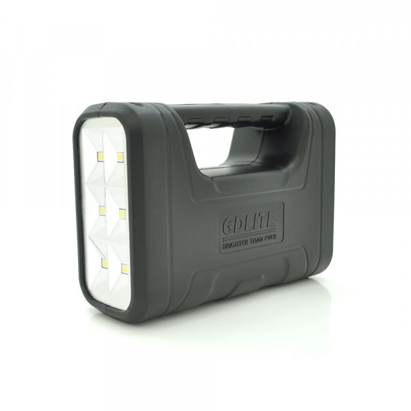 Переносний ліхтар 8017A+Solar, Power bank 10000mAh, 1 режим, MP3 плеєр, USB вихід, 3 лампочки, Box