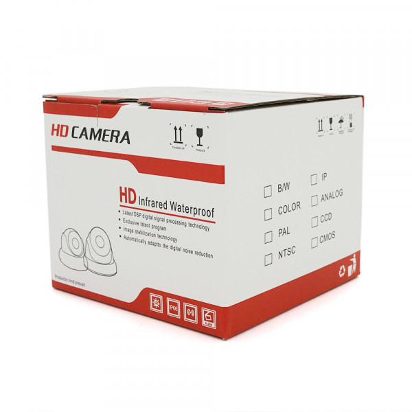 4MП Купольна внутр камера GW IPC15D4MP25 2.8mm POE LED Підсвічування