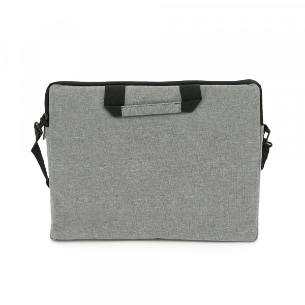 Сумка для ноутбука Merlion 15,6" Stripe, з плечовим ременем, Gray