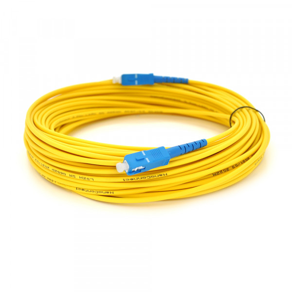 Патчкорд оптичний SC/UPC-SC/UPC 3.0mm 15 м, оболонка LSZH, ціна за 1 шт