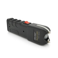 Ліхтар-відлякувач ручний BAILONG OCA TW-928, 1LED 5730, струм 12000KV, 1W, 1 режим, Li-ion вбудований, Black, IP44, кабель живлення, 165х46х30мм, BOX