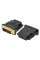 Перехідник HDMI(мама) / DVI-I 24 + 5 (тато) Black Q50