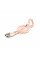 Кабель iKAKU KSC-723 GAOFEI smart charging cable for Type-C, Pink, довжина 1м, 2.4A, BOX