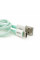 Кабель iKAKU KSC-723 GAOFEI smart charging cable for Type-C, Green, довжина 1м, 3.0A, BOX