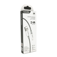 Кабель iKAKU KSC-723 GAOFEI smart charging cable for iphone, Black, довжина 1м, 2.4A, BOX