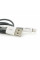 Кабель iKAKU KSC-723 GAOFEI smart charging cable for iphone, Black, довжина 1м, 2.4A, BOX
