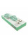 Кабель iKAKU KSC-723 GAOFEI smart charging cable for iphone, Green, довжина 1м, 2.4A, BOX