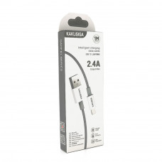 Кабель iKAKU KSC-723 GAOFEI smart charging cable for iphone, Gray, довжина 1м, 2.4A, BOX