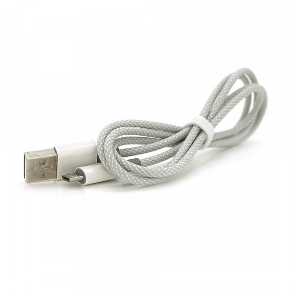 Кабель iKAKU KSC-723 GAOFEI smart charging cable for micro, Gray, довжина 1м, 2.4A, BOX