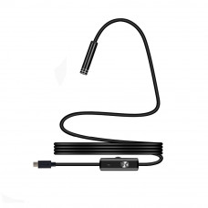 Універсальний ендоскоп 2в1 (USB/MicroUSB) для смартфона/ПК, камера 5.5мм, м'який кабель 1,5м, з LED-підсвічуванням, IP67