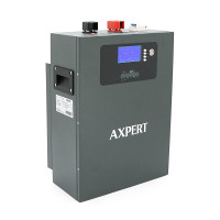 Аккумуляторная батарея AXPERT LiFePO4  25.6V 100Ah, 2,56kWh, BMS100A, CAN2.0/RS232/RS485, 6000 cycles 300x148x420  23,5 kg