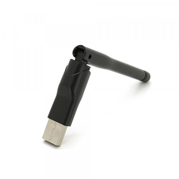 Бездротовий мережевий адаптер з антеною 10см Wi-Fi-USB LV-UW07, RT7601, 802.11bgn, 300MB, 2.4 GHz, WIN7 / XP / Vista / 2K / MAC / LINUX, Blister Q300