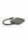 Хаб Type-C(тато) пластиковий, HDMI(мама)+USB3.0(мама)+PD(мама), 23cm, Black