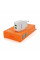 СЗУ AC100-240V KAKUSIGA KSC-408 OUQI, 2xUSB, 2.4A, White, Box