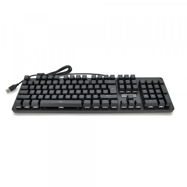 Клавіатура механічна USB JEDEL KL89, довжина кабелю 170см, (Eng), (483х188х35 мм) Black, 104к, Q10