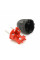 Вилка без заземлення 6А 250V A113B, Black Q50