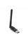 Бездротовий мережевий адаптер з антеною 10см Wi-Fi-USB LV / CL-UW07BT - 8723DU, 802.11bgn, 150MB, 2.4 GHz, WIN7 / XP / Vista / 2K / MAC / LINUX, Blister Q