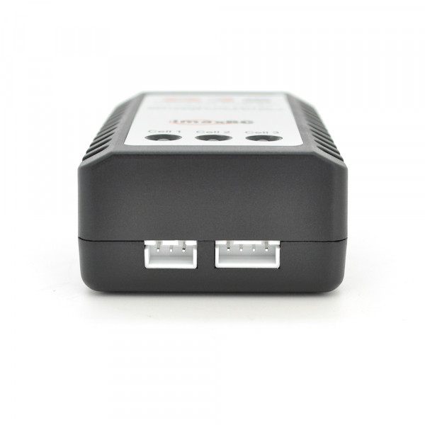 Зарядний пристрій B3Mini для літієвих акумуляторів 2S-3S DC 7.4V/11.1V 750mA/Max, з індикацією, BOX + перехідник