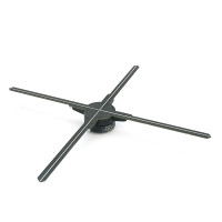 Світлодіодний голографічний проектор-голограма Merlion Z3H, 12V/60W, 1600*960dpi, угол обзора170°, LED: 4*240, 64*64cm