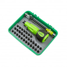 Набір викруток BAKKU BK-3034 (Ручка + 34насадок), Box