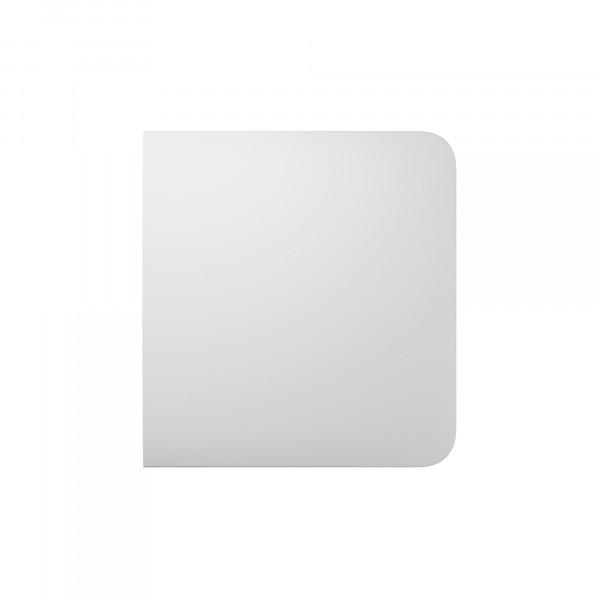 Кнопка для одноклавішного або прохідного вимикача Ajax SideButton (1-gang/2-way) white