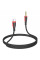 Кабель Borofone BL14 Jack 3.5mm(M) =>Type-C(M), 1м, Black, Box