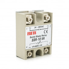 Твердотільні реле FQETR SSR-10VA 10А 24-380VAC