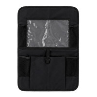 Великий плоский рюкзак-органайзер на спинку сидіння, 61x41см, Black