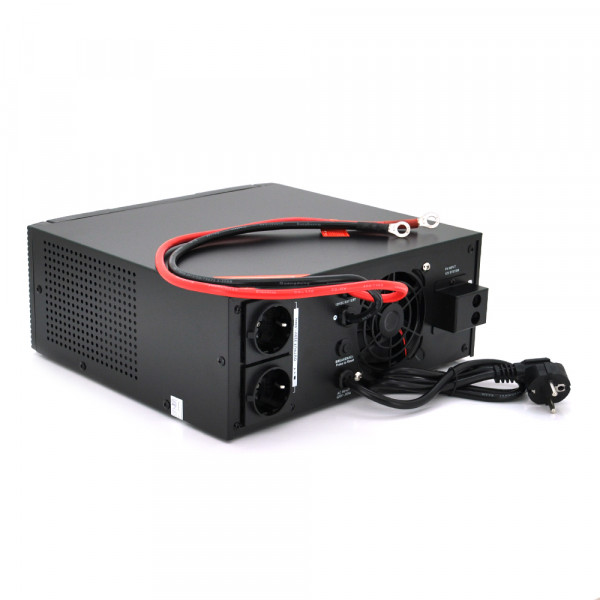 Гібридний інвертор BRAZZERS BRZ-SOLAR-1000, 1000VA/800W, 12V, ток заряда 10/20A, inverter100-290V, UPS145-275V, MPPT 30А(20-32)