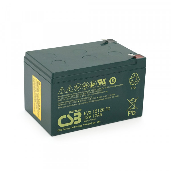 Акумуляторна батарея CSB EVX12120, 12V 12Ah (151х98х94(100)мм, Q6)