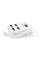 Хаб USB 2.0 4 порти, White, 480Mbts живлення від USB, з вимикачем, Blister Q100