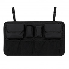 Органайзер у багажник автомобіля, 870x480mm, 4 кишені+4 сітки, Black
