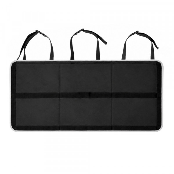Органайзер у багажник автомобіля, 1000x450mm, 4 кишені+2 сітки, Black