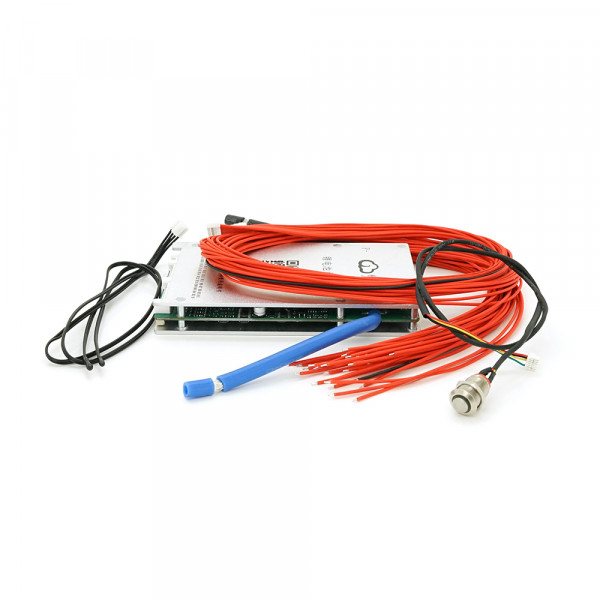 BMS плата JK-BD6A24S6P Li-Ion/LiFePo4/LTO 8S-24S, 60A, CAN/RS485, 1.53mΩ, Bluetooth, Ballance 0.6A + кнопка