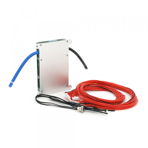 BMS плата JK-BD6A24S8P Li-Ion/LiFePo4/LTO 8S-24S, 80A, CAN/RS485, 1.2mΩ, Bluetooth, Ballance 0.6A + кнопка