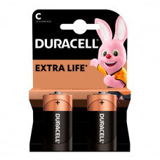 Батарейка DURACELL С/LR14/MN1400 KPN, 2шт у блістері, ціна за блістер