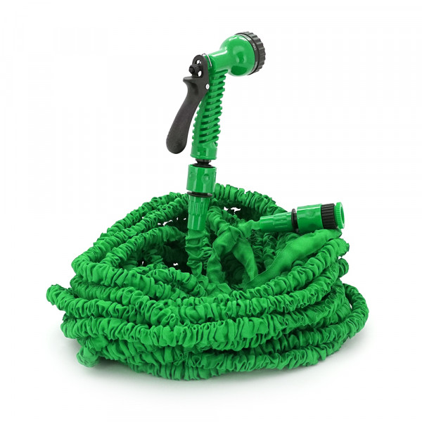 Шланг Садовий 20-60м/200ft + розпилювач, насадка на кран, Blue/Green, Box
