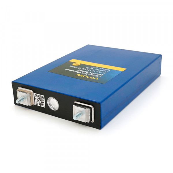 Осередок Vipow 3.2V 105AH для збирання LiFePo4 акумуляторів, (118 x 50 x 160) мм, Q5