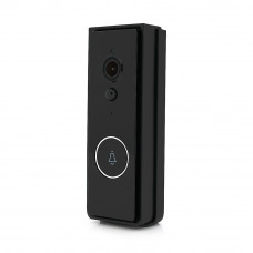 Автономний вуличний/внутрішній Відеодзвінок 2MP YOSO DoorVision-WIFI-00-2 Tuya. на батареях 18650 . WIFI. запис на карту SD. Чорний (акумулятори не входять в комплект)