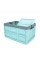 Органайзер пластиковий з кришкою у багажник автомобіля, 530x350х295mm, Blue