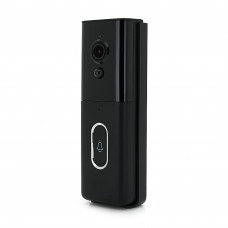 Автономний вуличний/внутрішній Відеодзвінок 2MP YOSO DoorVision-WIFI-02-2 Tuya. на батареях 18650 . WIFI. запис на карту SD. Чорний (акумулятори не входять в комплект)