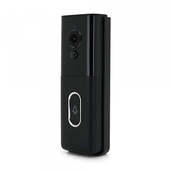 Автономний вуличний/внутрішній Відеодзвінок 2MP YOSO DoorVision-WIFI-02-2 Tuya. на батареях 18650 . WIFI. запис на карту SD. Чорний (акумулятори не входять в комплект)
