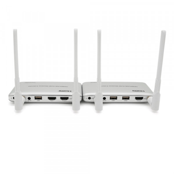 Одноканальний активний подовжувач HDMI + USB сигналу WIFI. Дальність передачі: до 200 м, 1080P